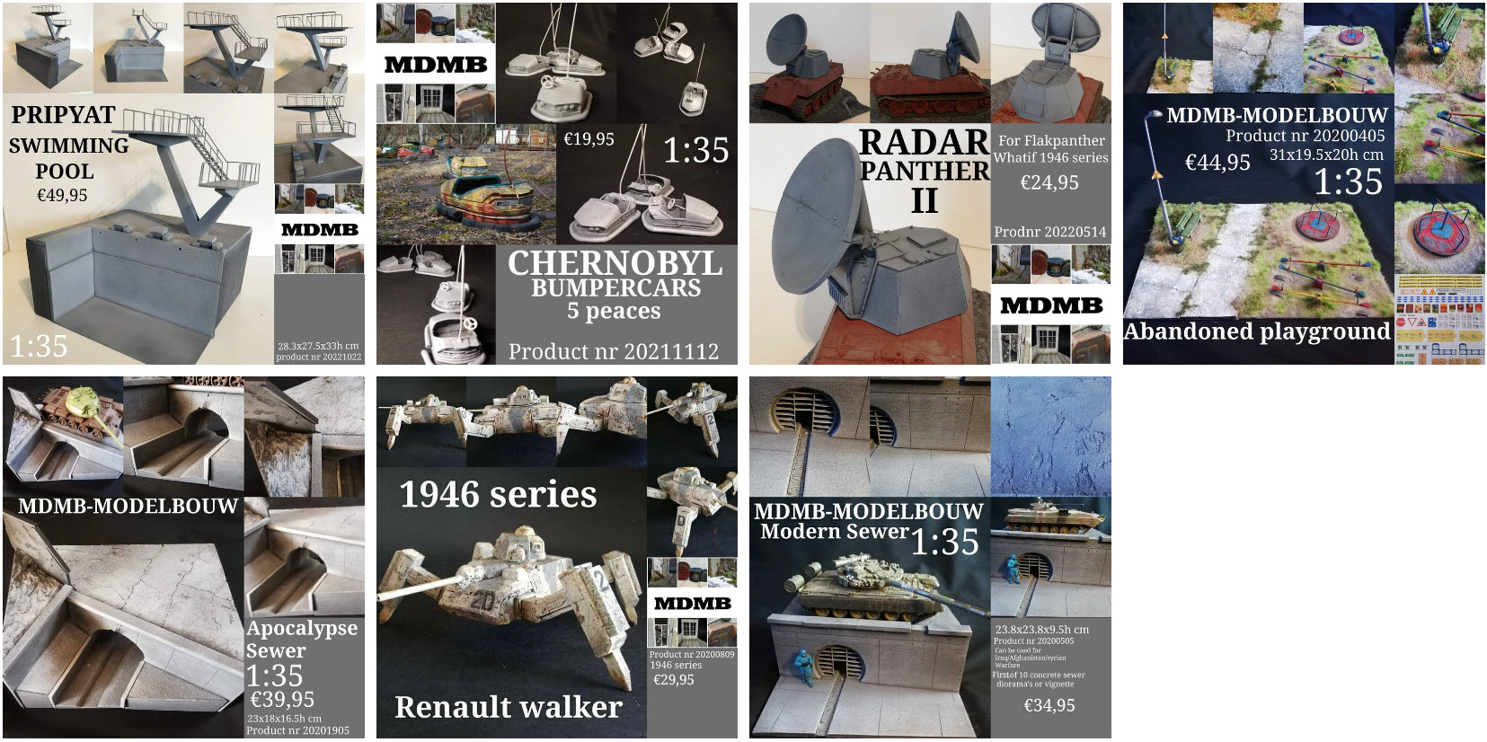 apocalyptisch diorama