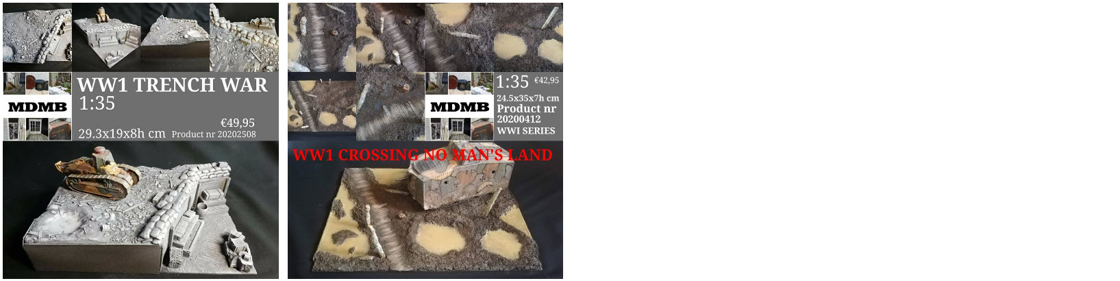 eerste wereldoorlog diorama