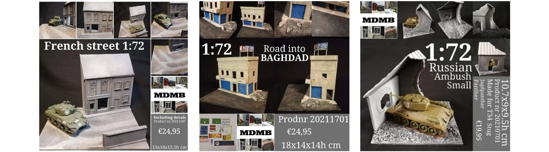 schaal 1-72 diorama
